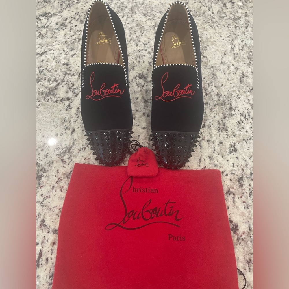 Christian Louboutin Suede Loafer